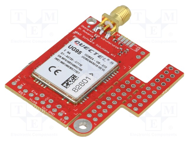 Expansion board; UART,USB; EGPRS,GNSS,LTE Cat M1,NB-IoT; IoT