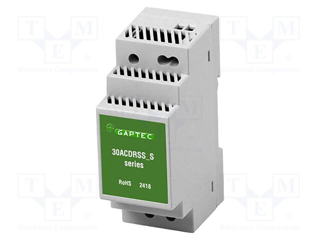 Power supply: switching; for DIN rail mounting