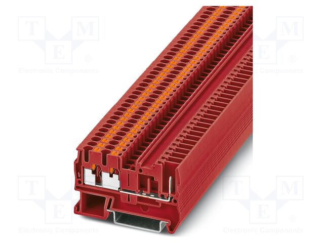 Splice terminal: rail; 24A; 500V; PA; L: 35.3mm; 0.14÷4mm2; ways: 1