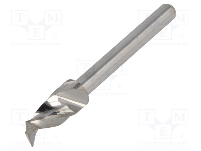 Drill bit; PCB; Ø: 5.15mm; L: 38.2mm; 1/8" (3,175mm)