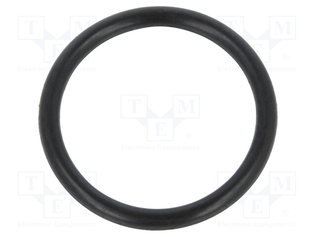 O-ring gasket; NBR; D: 1.5mm; Øint: 14mm; black; -30÷100°C