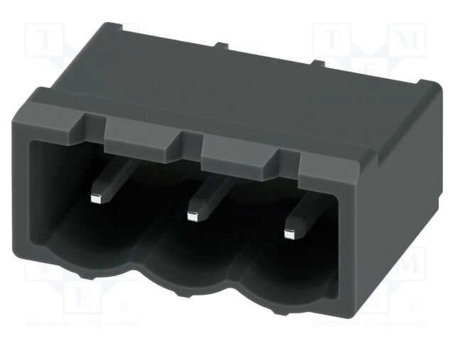 PCB headers, nominal cross section: 2.5 mm?, color: black, n