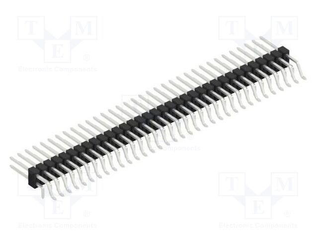 Connector: pin strips; pin header; male; PIN: 68; 2.54mm; SMT,THT