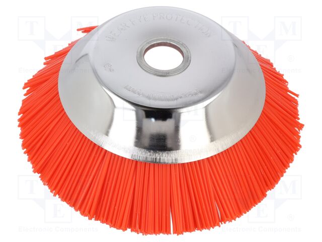 Brush; nylon; 200mm; grass trimmer