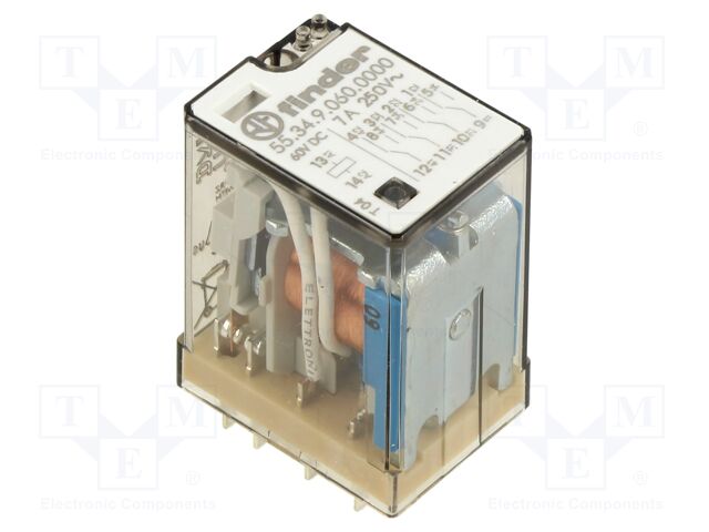 Relay: electromagnetic; industrial