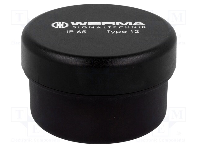 Signallers accessories: base; IP65; Ø70x26.5mm; -20÷50°C