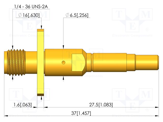 Test needle