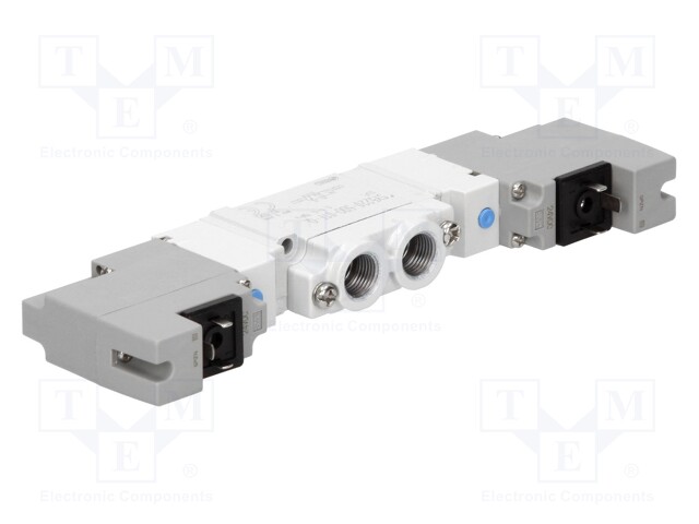 Electromagnetic valve; 5/2 bistable; G 1/8"; Pressure: 1÷7bar