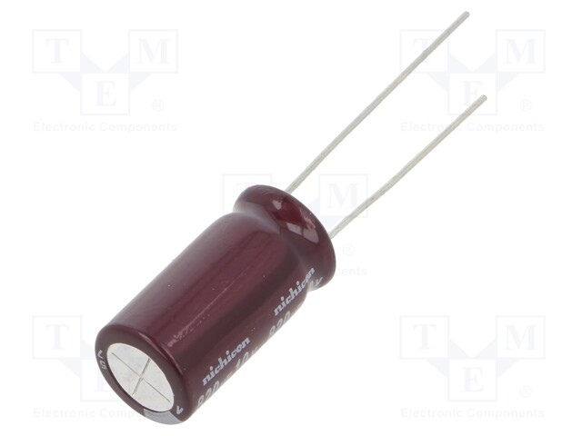 Capacitor: electrolytic; low impedance; THT; 100uF; 63VDC; ±20%