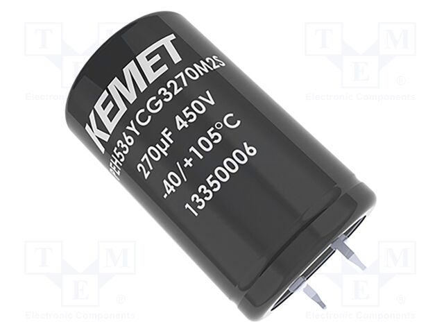 Capacitor: electrolytic
