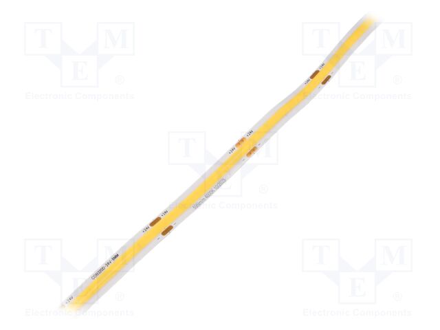 COB LED tape; natural white; LED/m: 320; 8mm; IP20; 180°; 5W/m