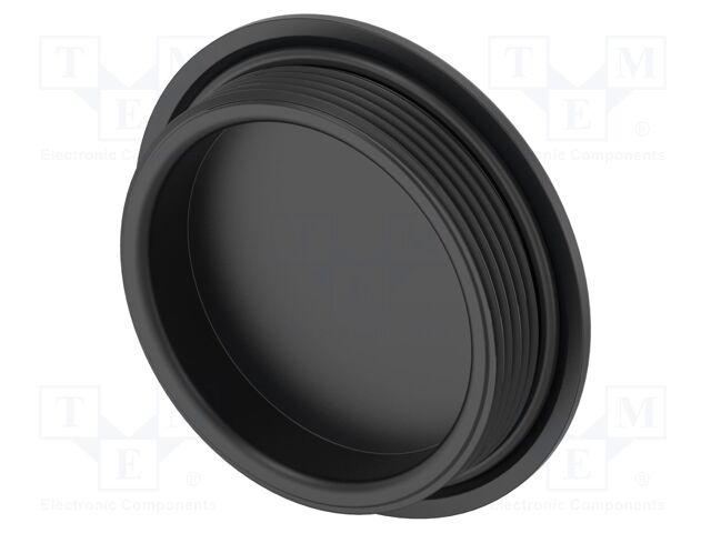Stopper; polyamide; black; IP68; Entrelec; Gland: PG36; 13mm