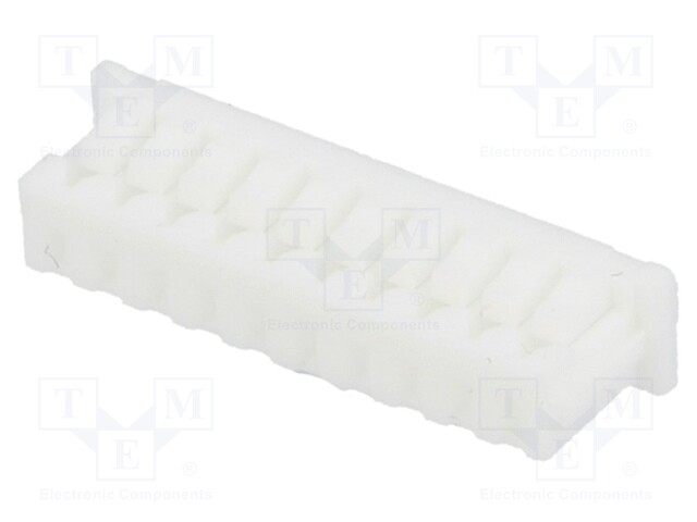 Plug; wire-board; female; PicoBlade; 1.25mm; PIN: 10; w/o contacts