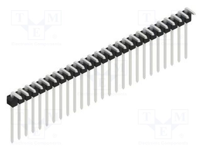 Connector: pin strips; pin header; male; PIN: 26; 2.54mm; THT; 1x26