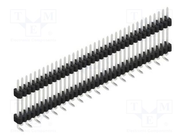Connector: pin strips; pin header; male; PIN: 36; 1.27mm; SMT; 1x36