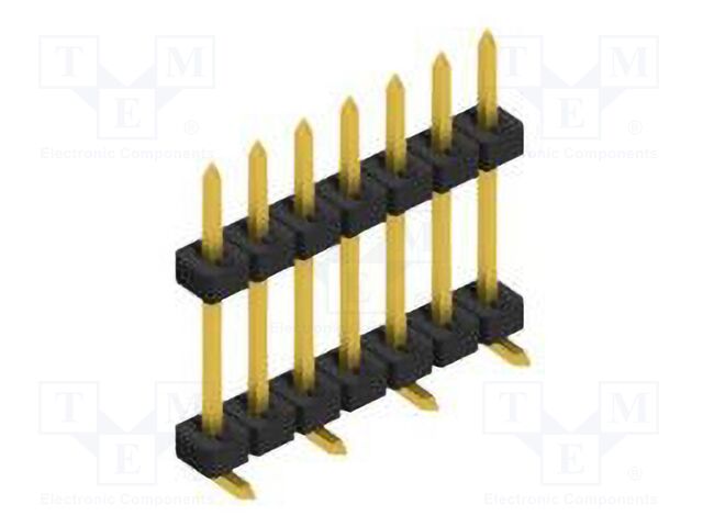 Connector: pin strips; pin header; male; PIN: 7; 2mm; SMT; 1x7; 100V