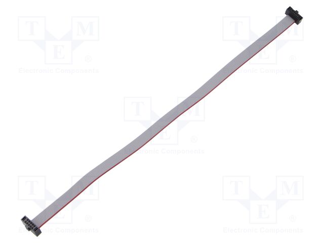 Ribbon cable with IDC connectors; Tape ph: 0.64mm; 203.2mm