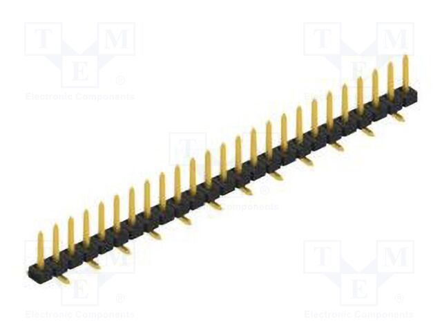 Connector: pin strips; pin header; male; PIN: 25; 2mm; SMT; 1x25