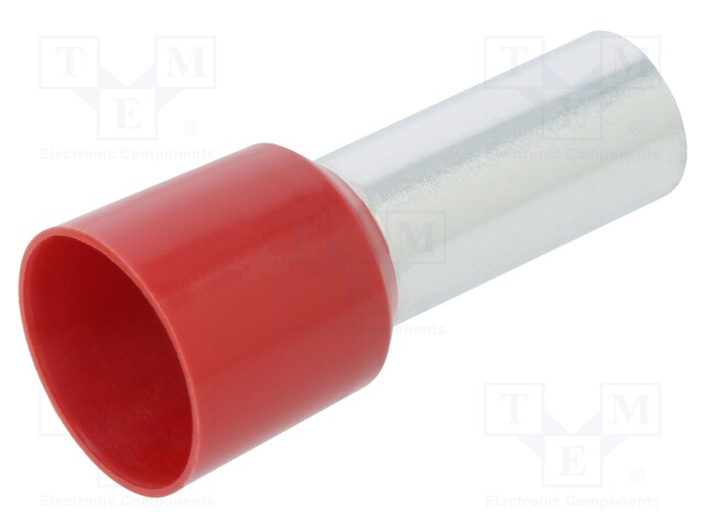 Tip: bootlace ferrule; insulated; copper; 35mm2; 18mm; tinned