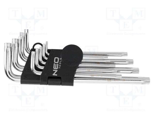 Wrenches set; Torx®; Chrom-vanadium steel; 9pcs.