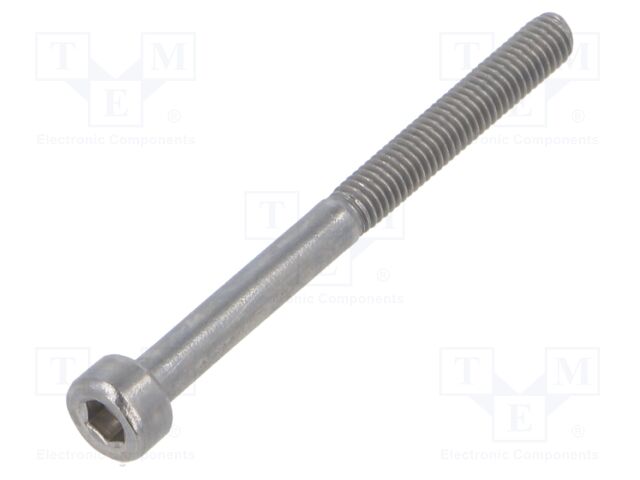 Screw; M3x35; Head: cheese head; stainless steel; DIN 912