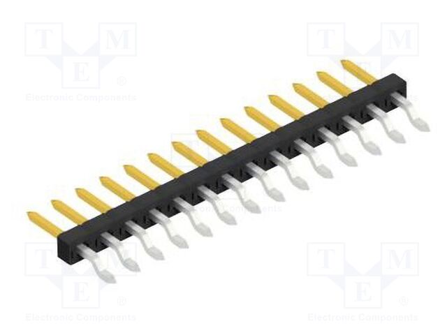 Connector: pin strips; pin header; male; PIN: 14; 2mm; SMT; 1x14