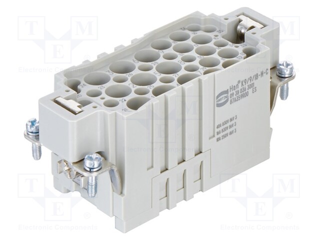 HEAVY DUTY INSERT, PLUG, 16B, 36+PE POS