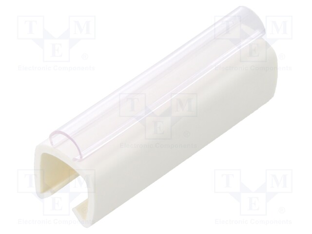 Markers for cables and wires; Label symbol: empty; 6÷7.2mm; PVC