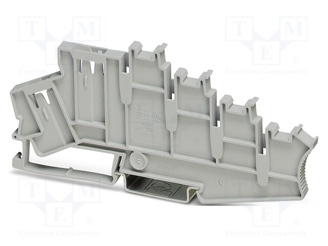 End/partition plate; PA; W: 5.2mm; H: 125mm; Body: grey