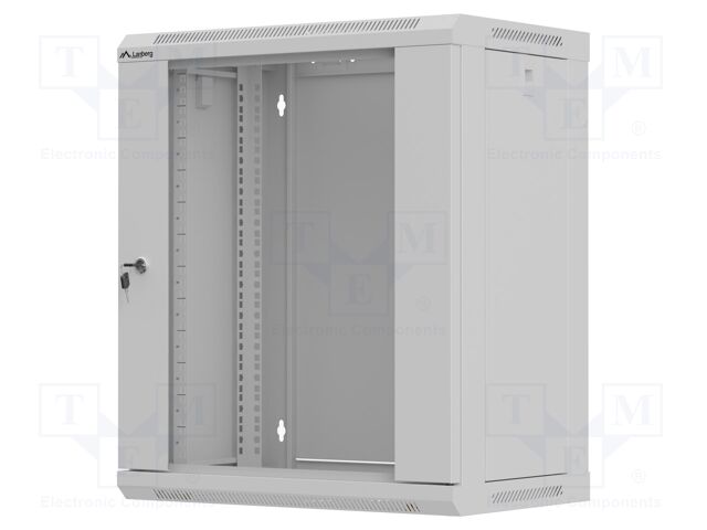 Enclosure: rack cabinet; Standard: 19"; 12U; grey; Z: 350mm; X: 540mm