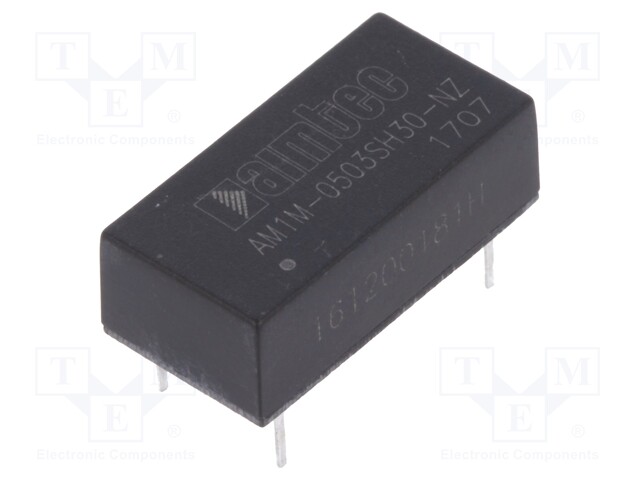 Converter: DC/DC; 1W; Uin: 4.5÷5.5V; 3.3VDC; Iout: 303mA; DIP14; 2.4g