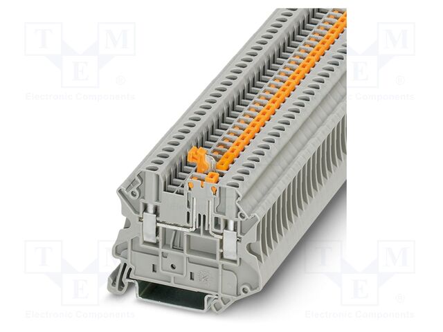 Splice terminal: rail; UT; 20A; 500V; screw terminal; PA; 0.14÷4mm2