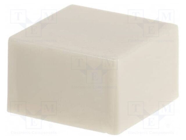 Button; push-in; none; 5.5mm; -25÷70°C; square; grey; B3F,B3FS,B3W