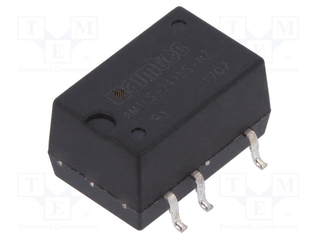 Converter: DC/DC; 1W; Uin: 21.6÷26.4V; 15VDC; Iout: 67mA; SMD; 1.5g