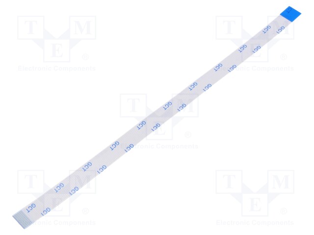 FFC cable; Cores: 12; Cable ph: 0.5mm; L: 152mm; 60V; Plating: tinned