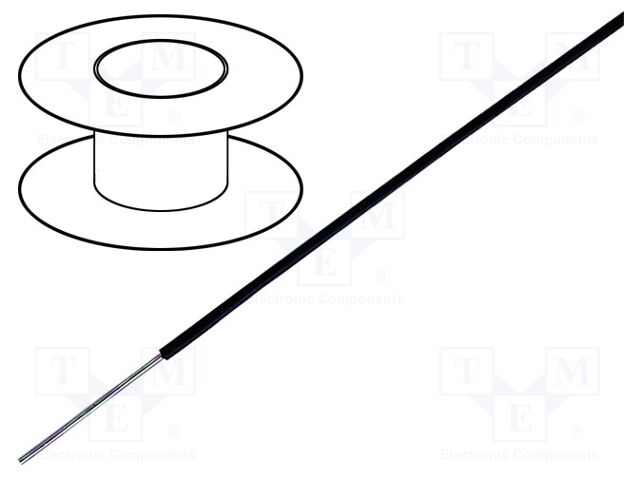 Wire; ÖLFLEX® HEAT 180 SiD; solid; Cu; 0.75mm2; silicone; brown