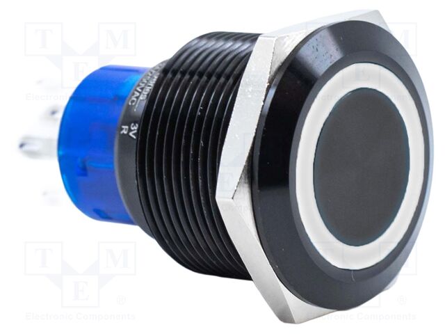 Switch: vandal resistant; Pos: 2; DPDT; 3A/250VAC; IP67; ON-(ON)