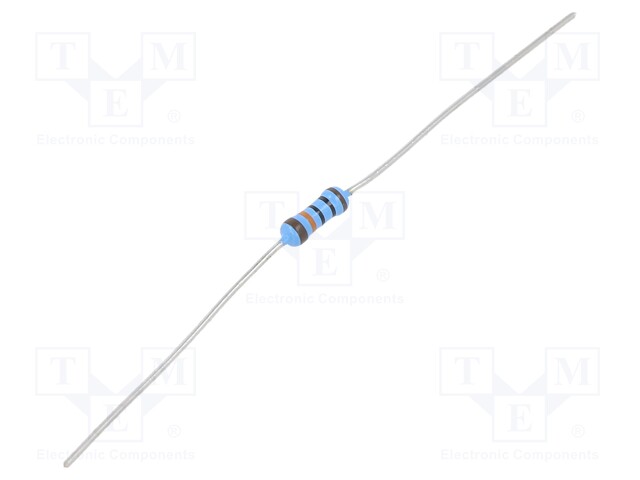Resistor: thin film; THT; 100kΩ; 600mW; ±1%; Ø2.5x6.5mm; -55÷155°C