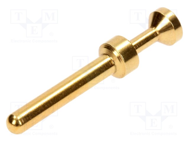 Contact; male; 0.14÷0.37mm2; 26AWG÷22AWG; Han E HMC; gold-plated