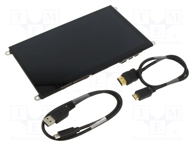 Display: TFT; 9"; 1024x600; Interface: HDMI; 1000cd/m2; 4DHDMI