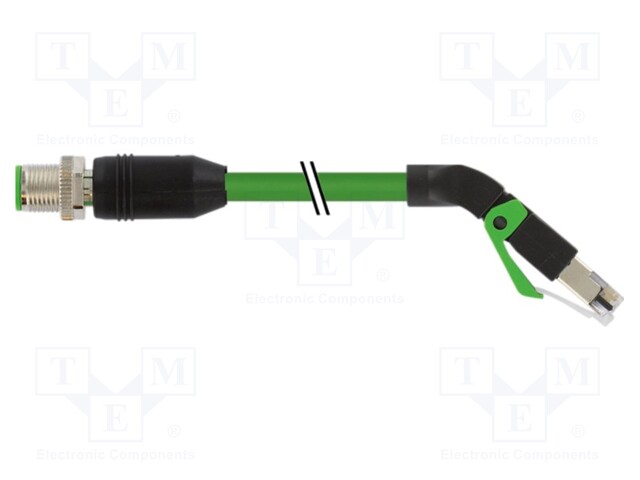 Connection lead; IP20,IP67; 60VDC; 0.5A; 7.5m; Series: 7000; PIN: 4