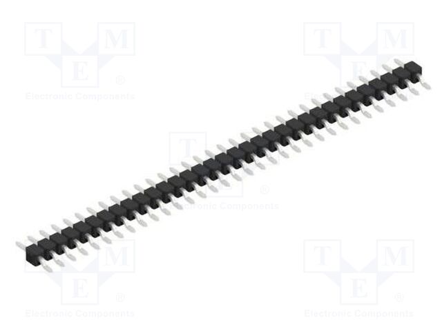 Connector: pin strips; pin header; male; PIN: 33; 2.54mm; SMT; 1x33