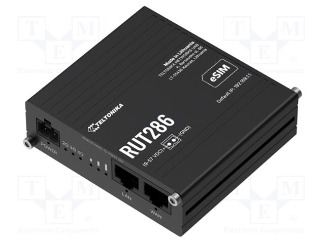 Module: router LTE; DDR2; 32MBFLASH,128MBSRAM; 4G,LTE; 83x83x25mm