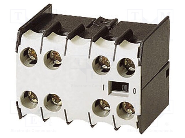 Auxiliary contacts; Series: DILEM,DILER; Leads: screw terminals