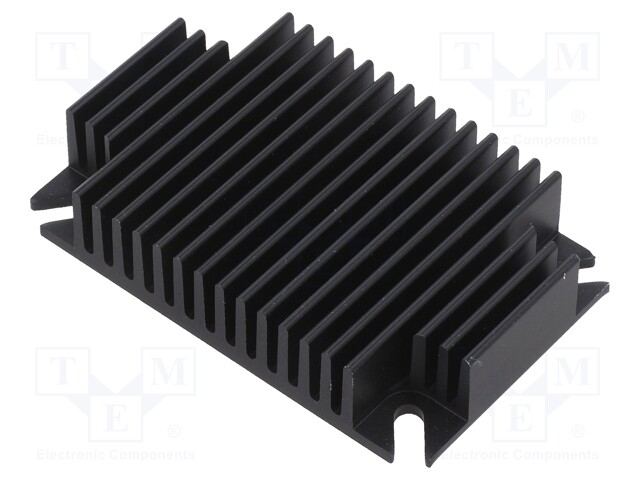 Heatsink: extruded; grilled; TO218,TO220; black; L: 36.8mm; 2.1°C/W