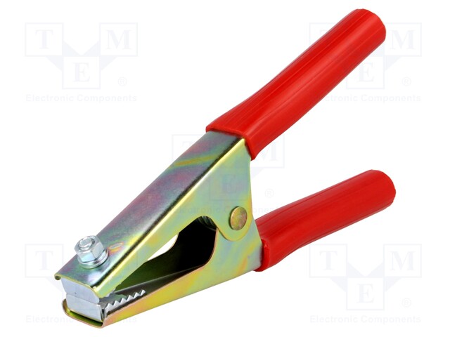 Crocodile clip; 350A; Grip capac: max.45mm; Overall len: 190mm