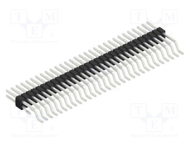 Connector: pin strips; pin header; male; PIN: 60; 1.27mm; SMT; 2x30