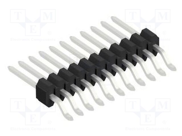 Connector: pin strips; pin header; male; PIN: 11; 1.27mm; SMT; 1x11