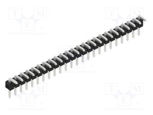 Connector: pin strips; pin header; male; PIN: 24; 2.54mm; THT; 1x24