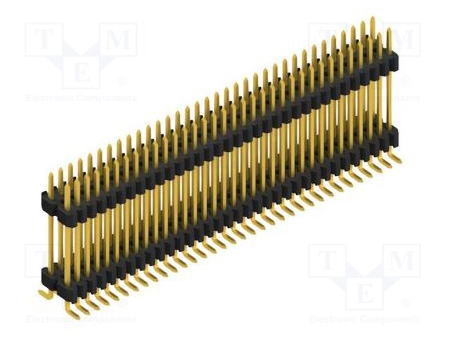 Connector: pin strips; pin header; male; PIN: 68; 1.27mm; SMT; 2x34